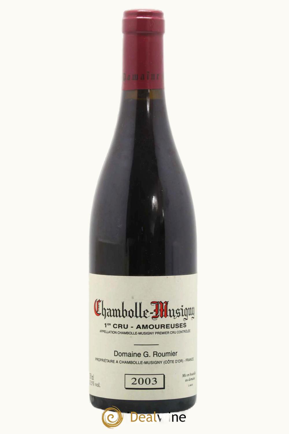 Domaine George Christoph Roumier Domaine George Christoph Roumier Musigny Le Chambolle Cote de Nuit Burgundy, 2003