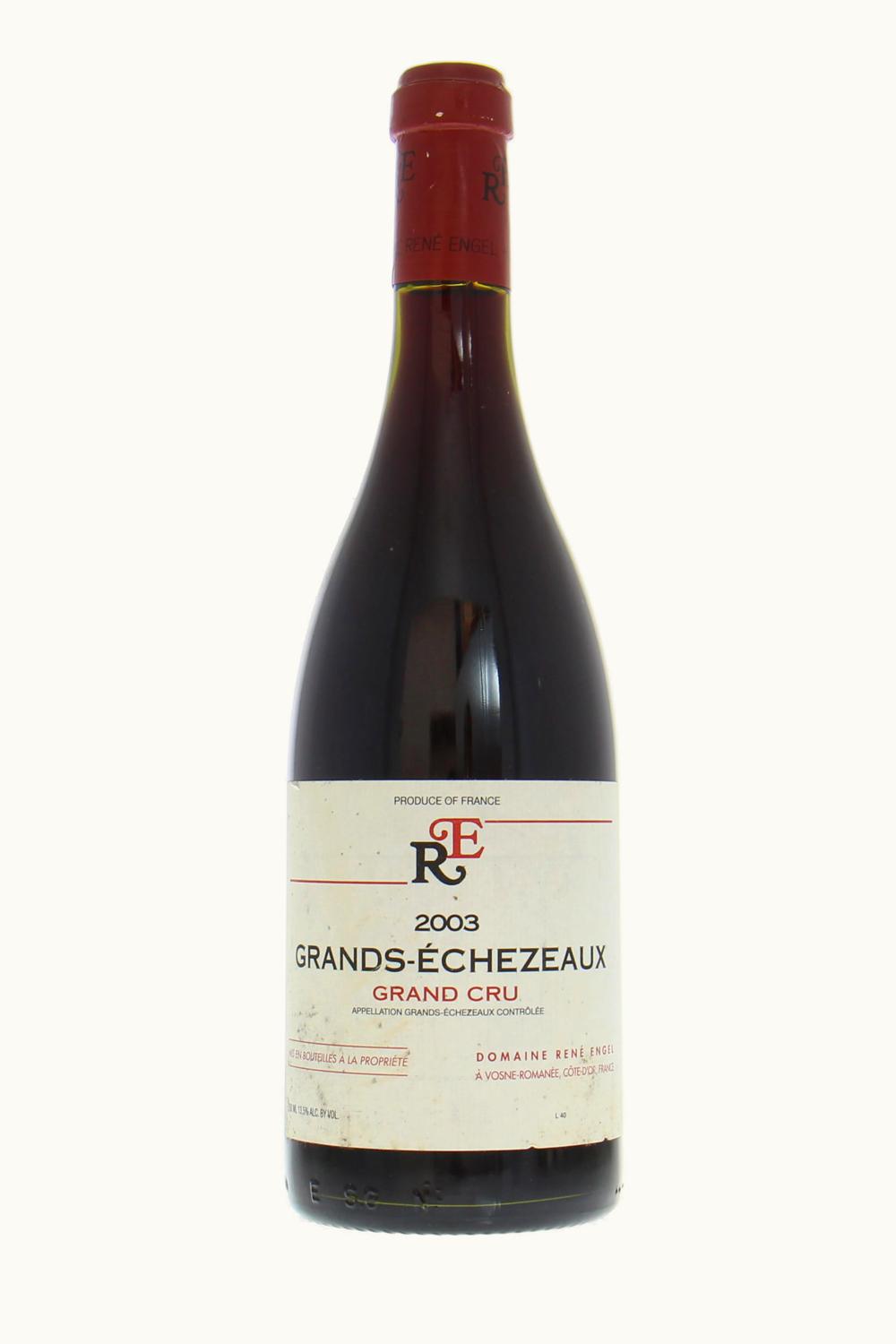 Domaine René Engel Domaine Rene Engel Grandsechezeaux Grand Cru Flagey Echezeaux Cote de Nuit Burgundy, 2003