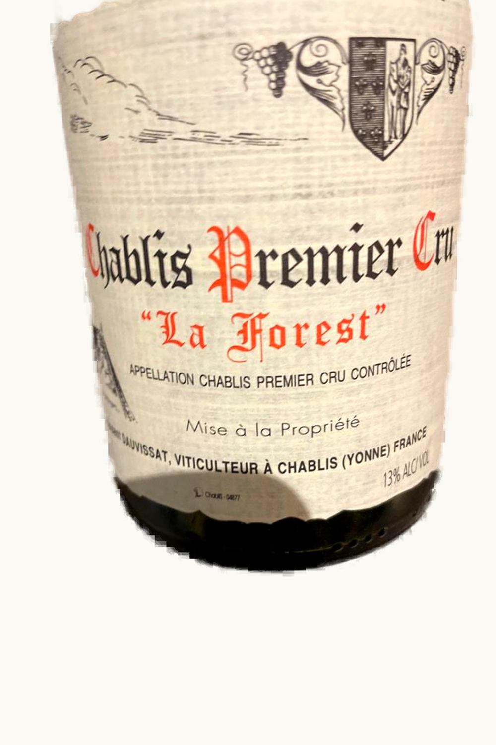 Domaine René & Vincent Dauvissat Domaine René & VIncent Dauvissat Camus La Forest Chablis Premier Cru Burgundy, 2003