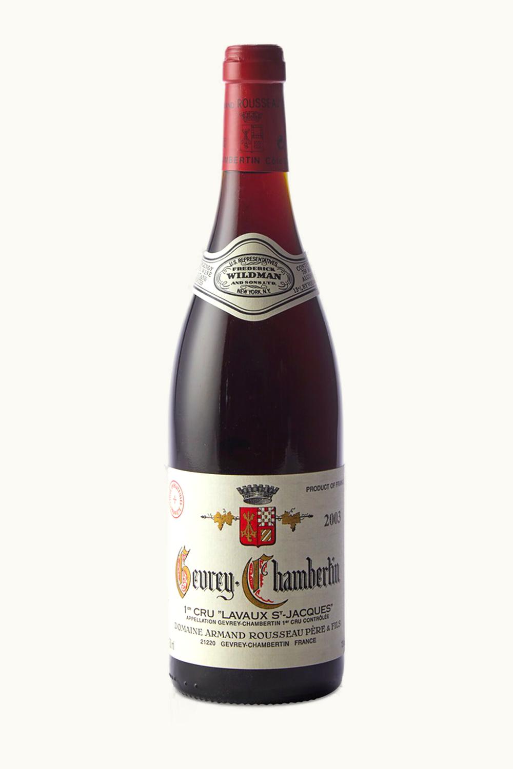 Domaine Armand Rousseau Domaine Armand Rousseau Clos de Monopole Cote Nuit Ruchotte Chambertin Gevrey Burgundy, 2003