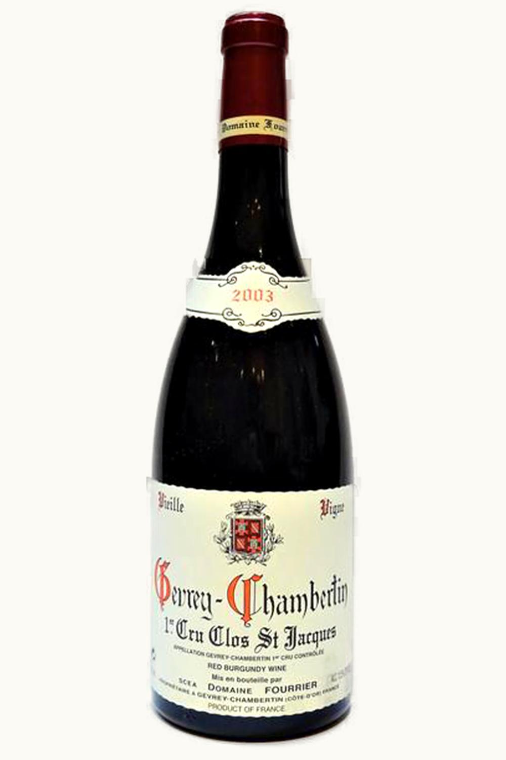 Domaine Fourrier Domaine Fourrier Clos St Jacques Gevrey Chambertin Premier Cru Cote de Nuit Burgundy, 2003