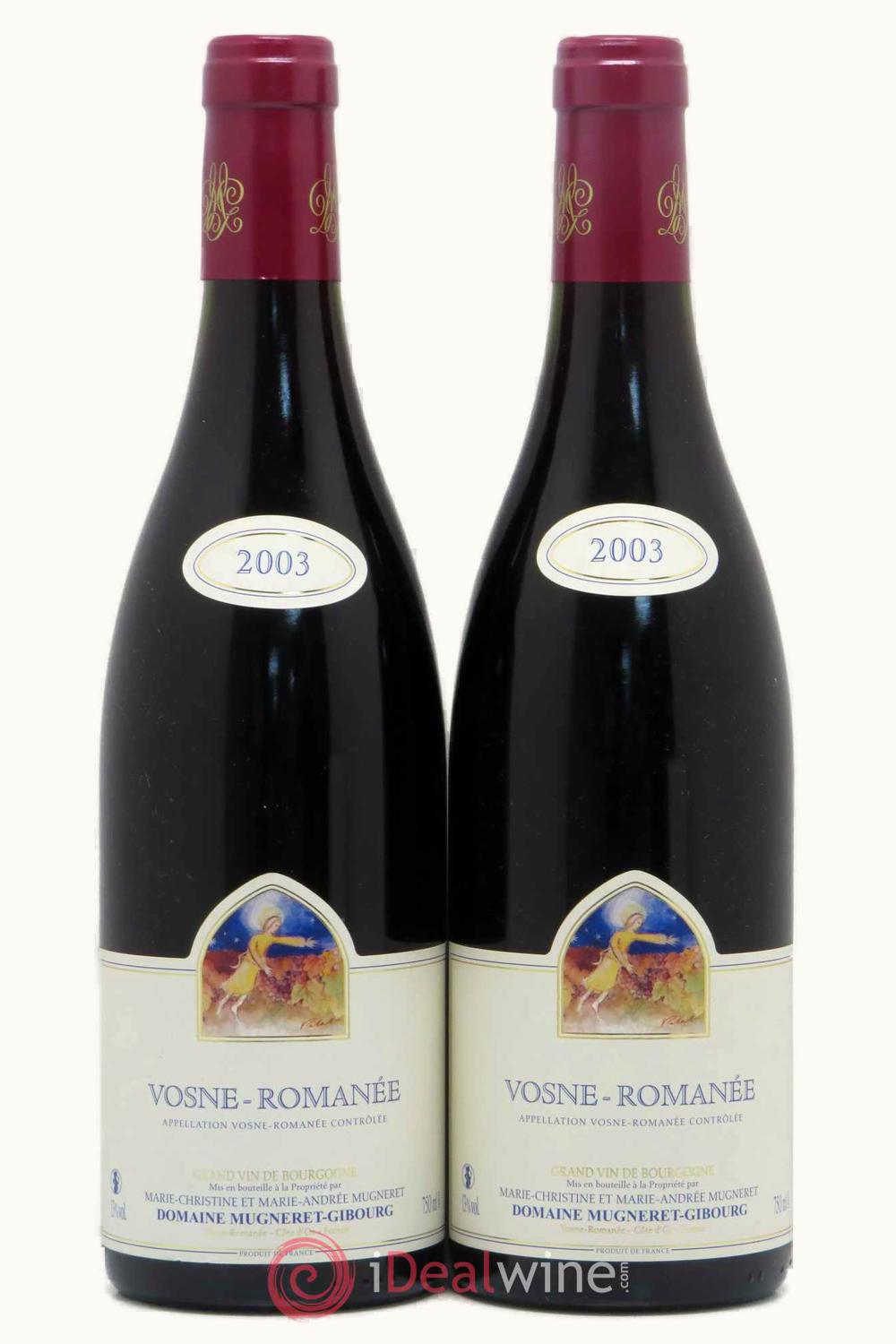 Domaine George Mugneret-Gibourg Domaine George Mugneret-Gibourg Vosne Romanee Cote de Nuit Burgundy, 2003