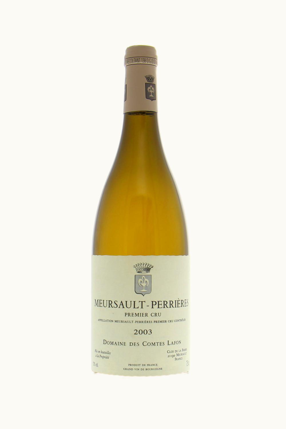 Domaine de Comte Lafon Domaine de Comte Lafon Perrier Meursault Premier Cru Cote Beaune Burgundy, 2003
