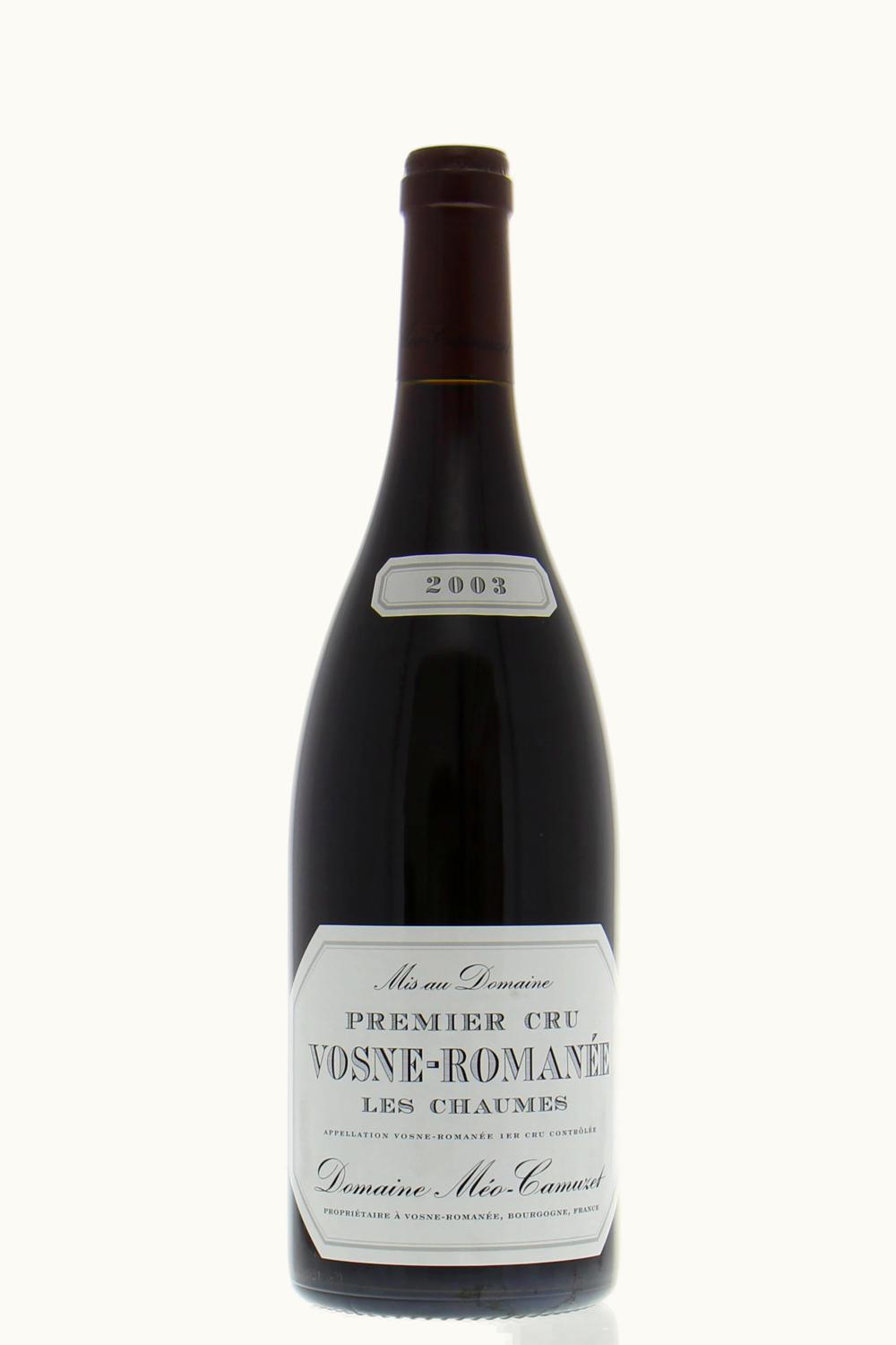 Domaine Méo-Camuzet Domaine Méo-Camuzet Les Chaumes Vosne Romanee Premier Cru Cote de Nuit Burgundy, 2003