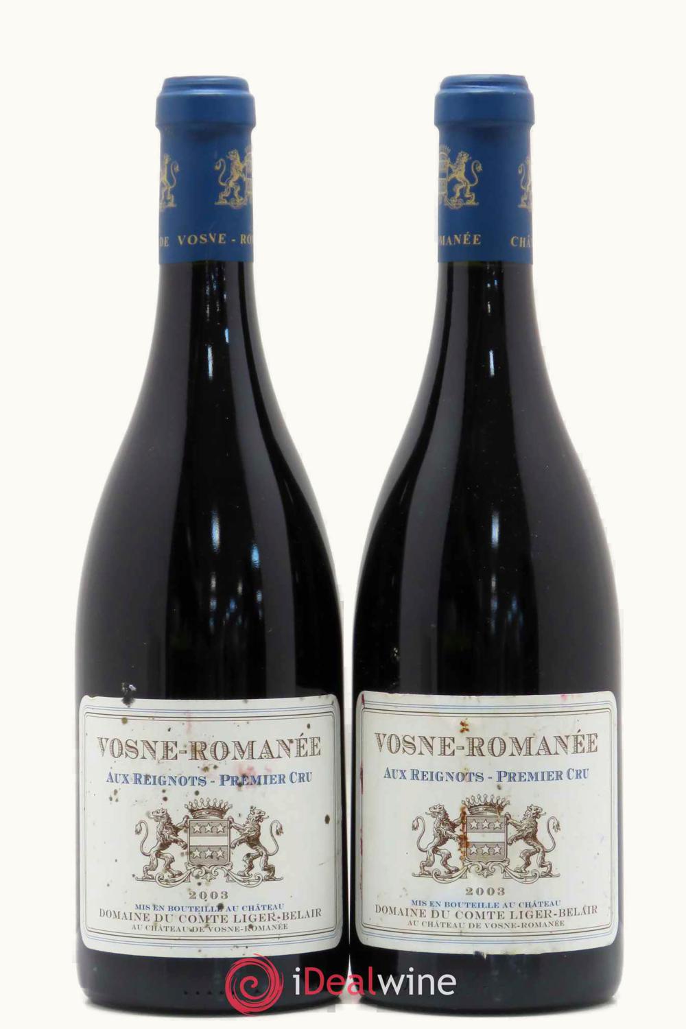 Domaine du Comte Liger-Belair Domaine du Comte Liger-Belair Aux Raignots Vosne Romanee Premier Cru Cote de Nuit Burgundy, 2003