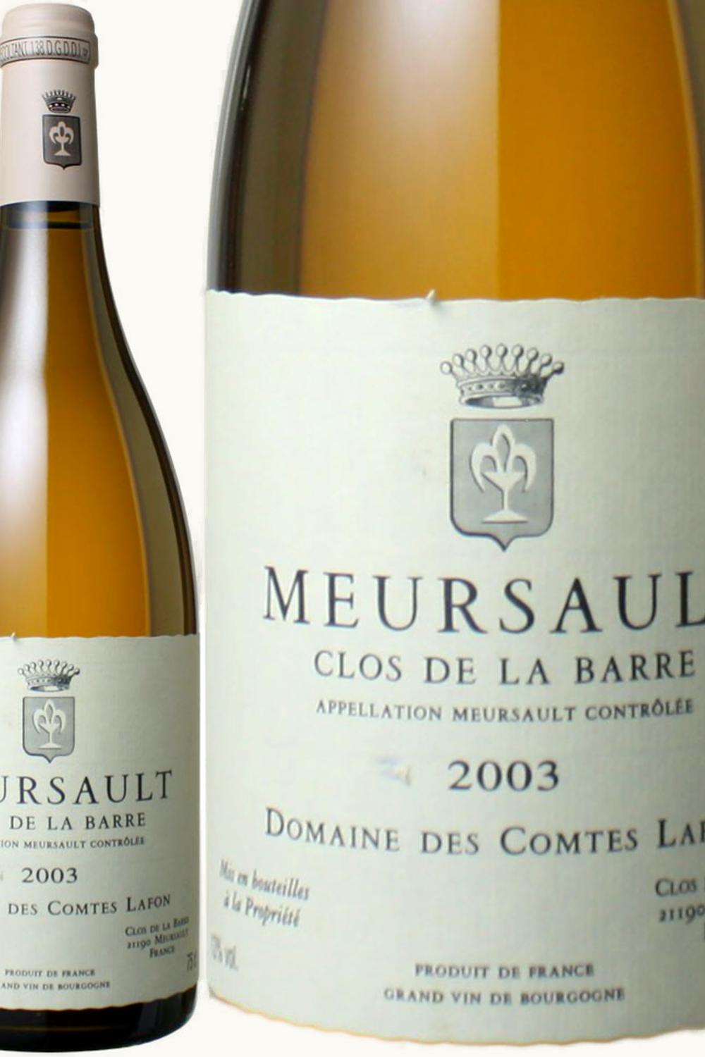 Domaine de Comte Lafon Domaine de Comte Lafon Cote Beaune Meursault Burgundy, 2003