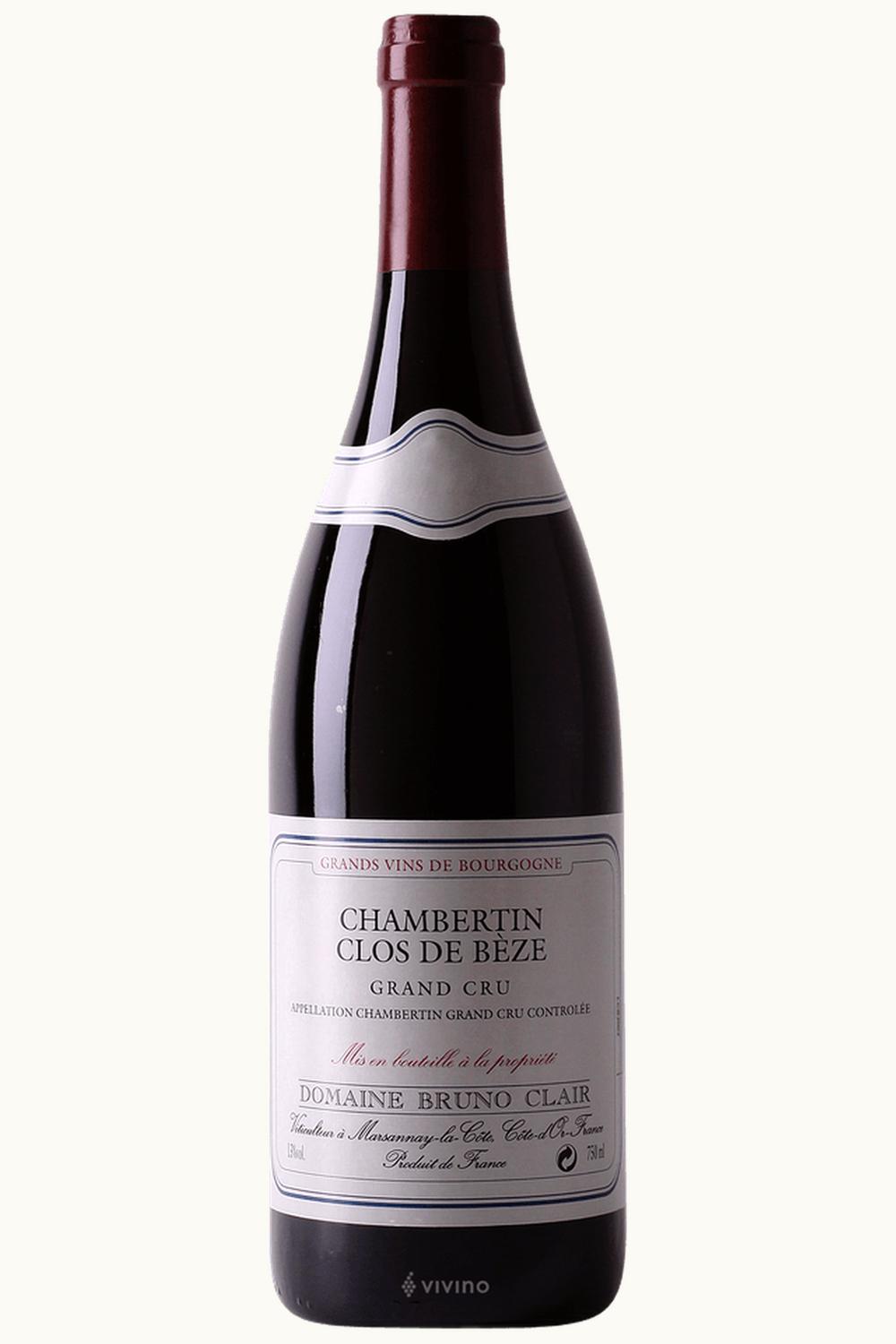 Domaine Bruno Clair Domaine Bruno Clair Grand Cru Cote Nuit Chambertin Clos de Beze Gevrey Burgundy, 2003