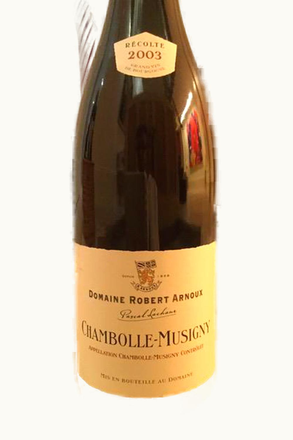 Domaine Arnoux-Lachaux Domaine Arnoux-Lachaux Chambolle Musigny Cote de Nuit Burgundy, 2003