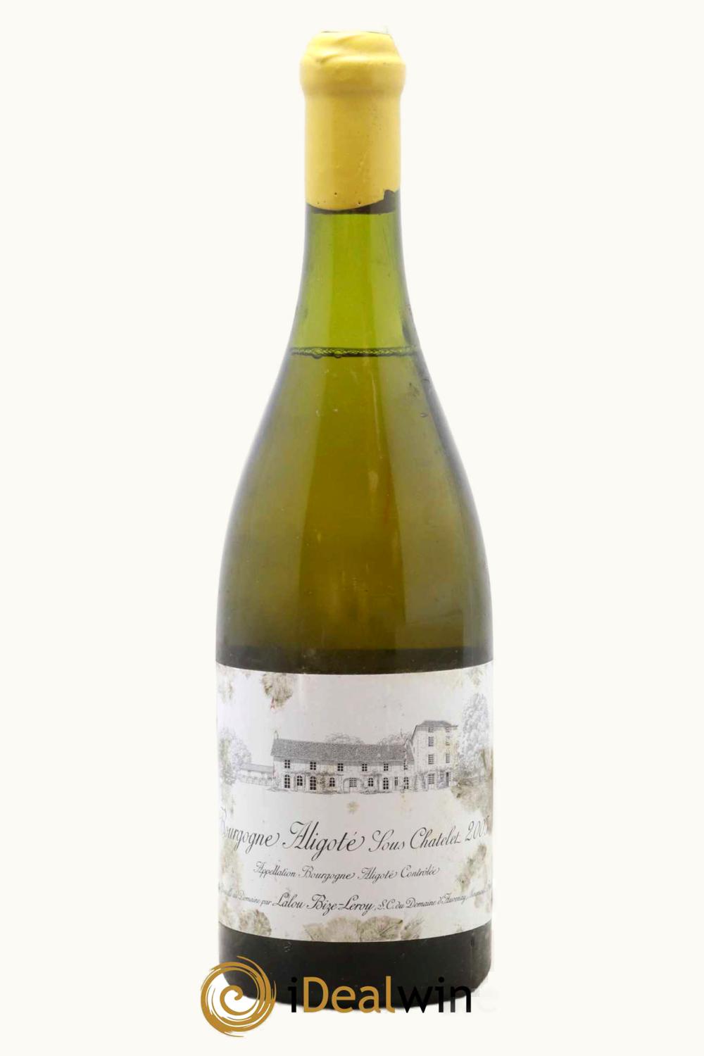 Leroy Domaine d'Auvenay Leroy Domaine d'Auvenay Sous Chatelet Bourgogne Aligote Burgundy, 2003