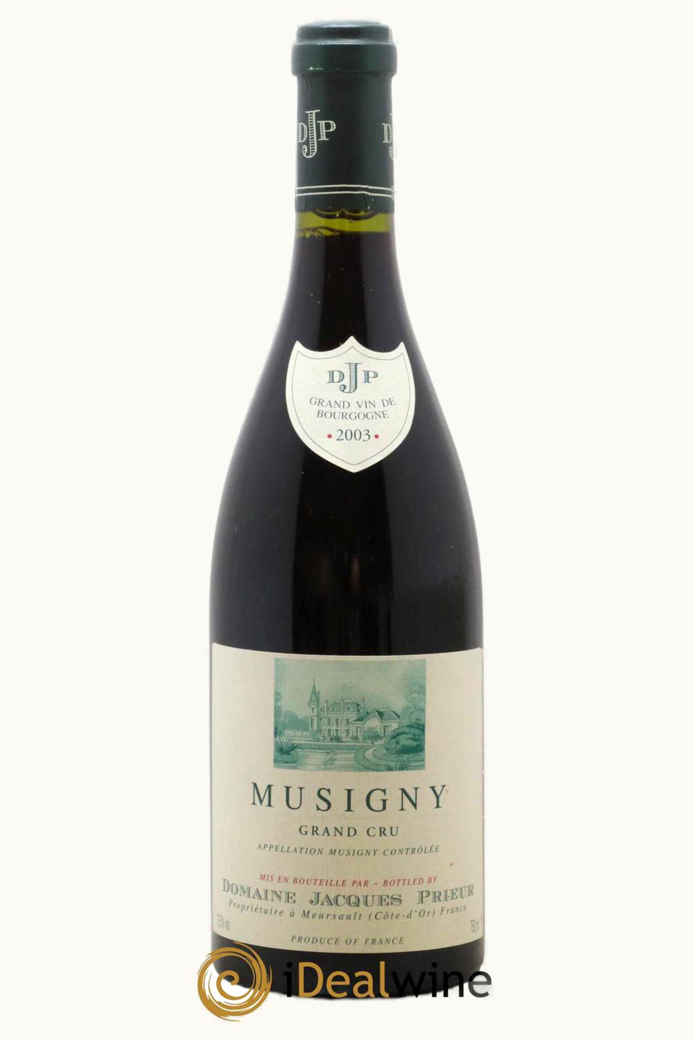 Domaine Jacques Prieur Domaine Jacques Prieur Musigny Grand Cru Le Chambolle, 2003