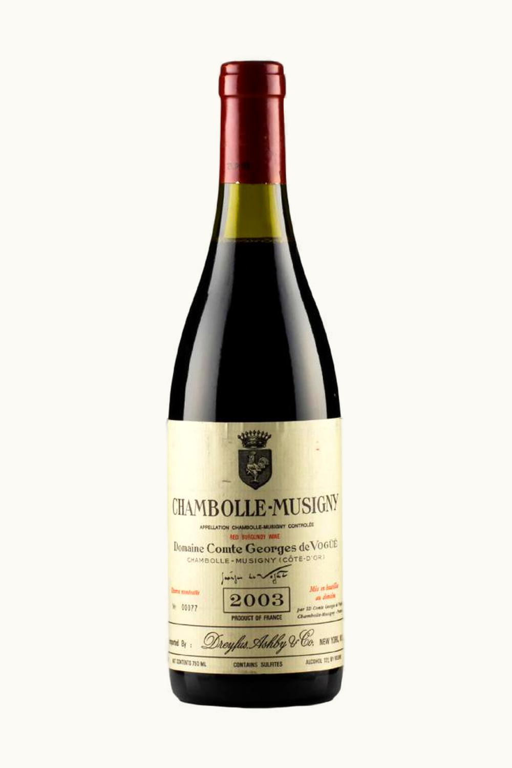 Domaine Comte George de Vogue Domaine Comte George de Vogue Les Amoureuses Chambolle Musigny Premier Cru, 2003