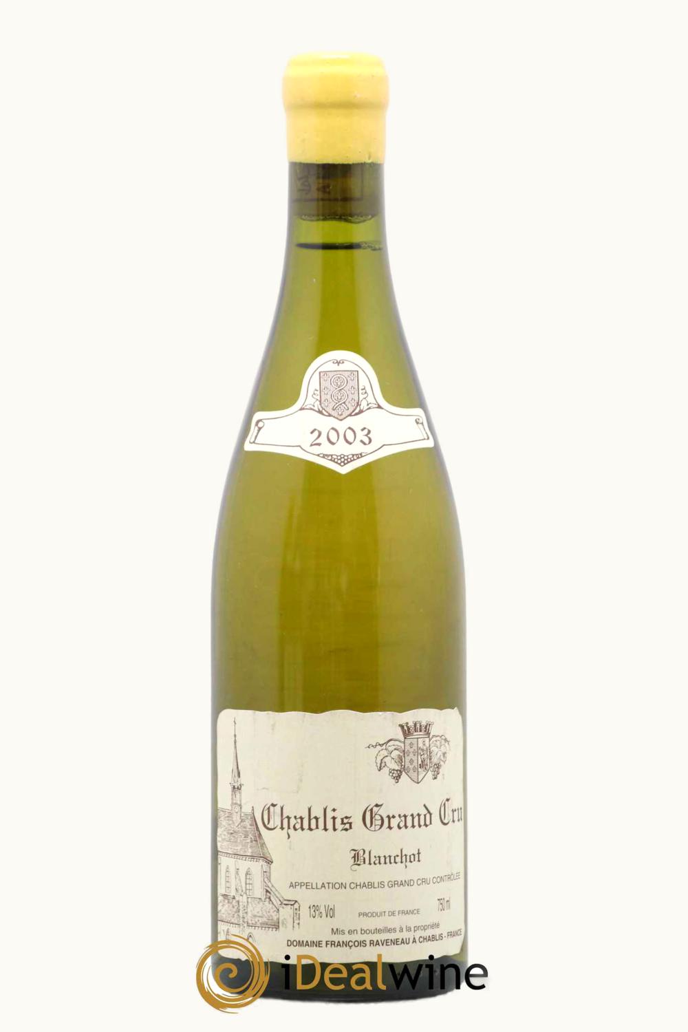Domaine François Raveneau Domaine Francois Raveneau Blanchot Chablis Grand Cru, 2003
