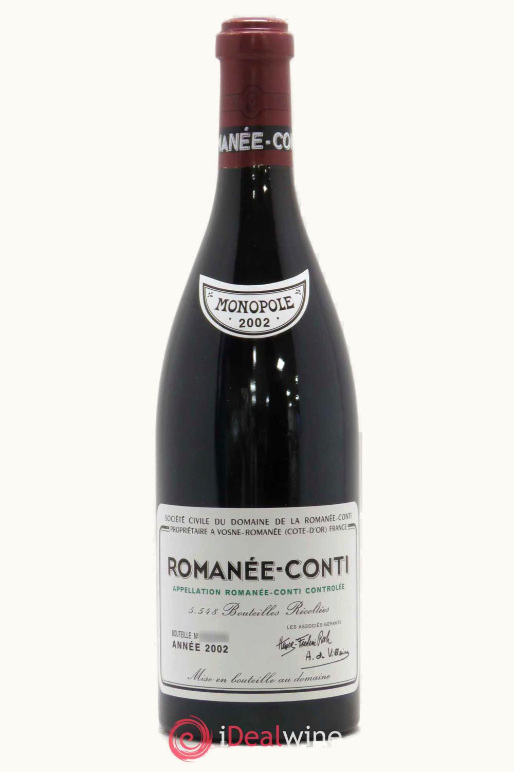 Domaine de la Romanée-Conti Domaine de la Romanée-Conti Montrachet Grand Cru, 2002