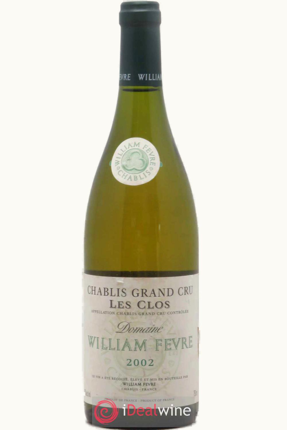 William Fèvre William Fevre Les Clos Chablis Grand Cru, 2002