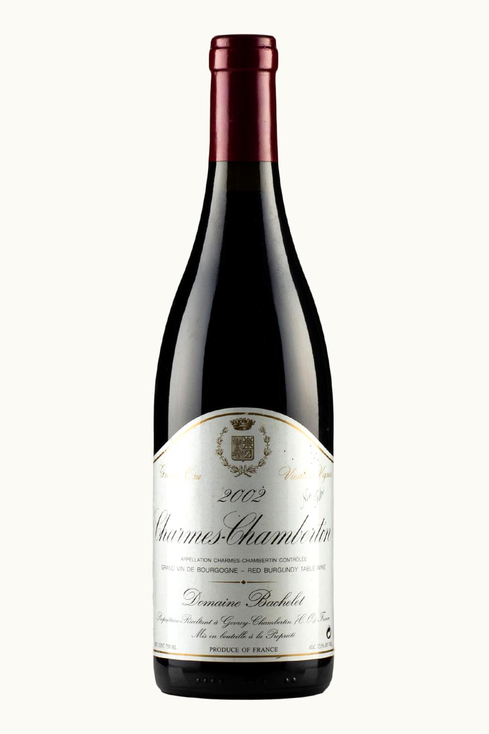 Domaine Denis Bachelet Domaine Denis Bachelet Grand Cru Vieilles Vigne Charmes Chambertin, 2002