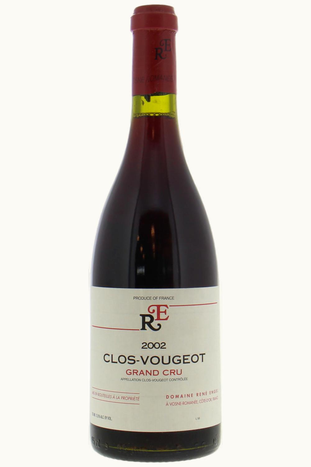 Domaine René Engel Domaine Rene Engel Grand Cru Cote Nuit Clos de Vougeot, 2002