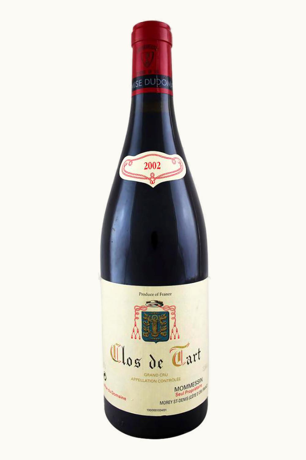 Domaine du Grand Cru Monopole Domaine du Grand Cru Monopole Cote Nuit Clos de Tart Morey St Denis, 2002
