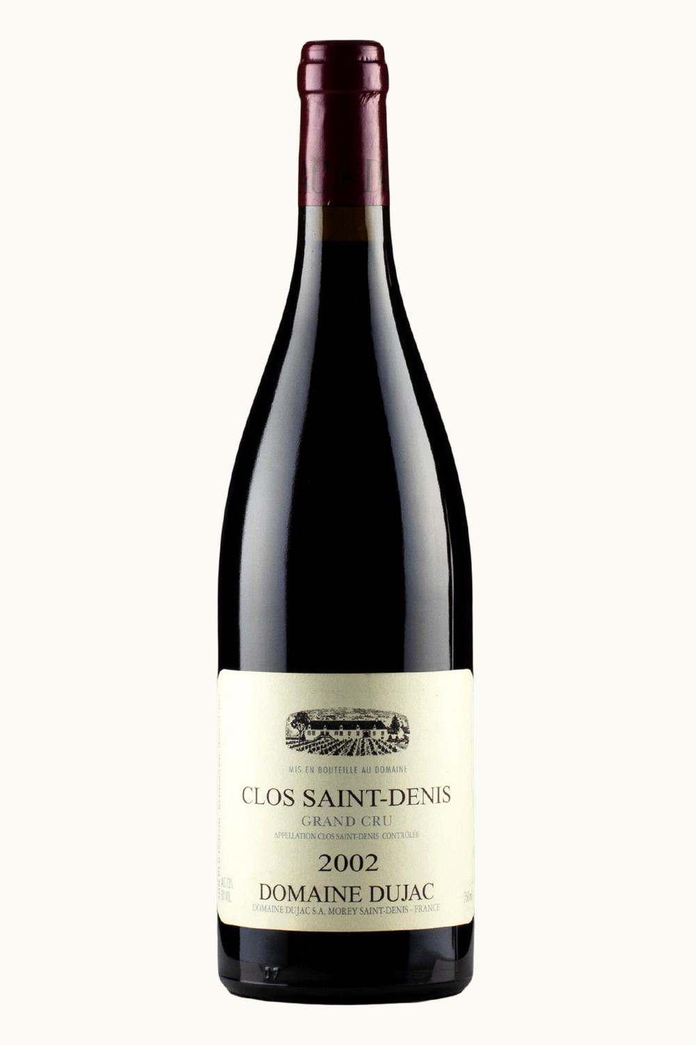 Domaine Dujac Domaine Dujac Grand Cru Clos St Denis Morey Cote de Nuit, 2002