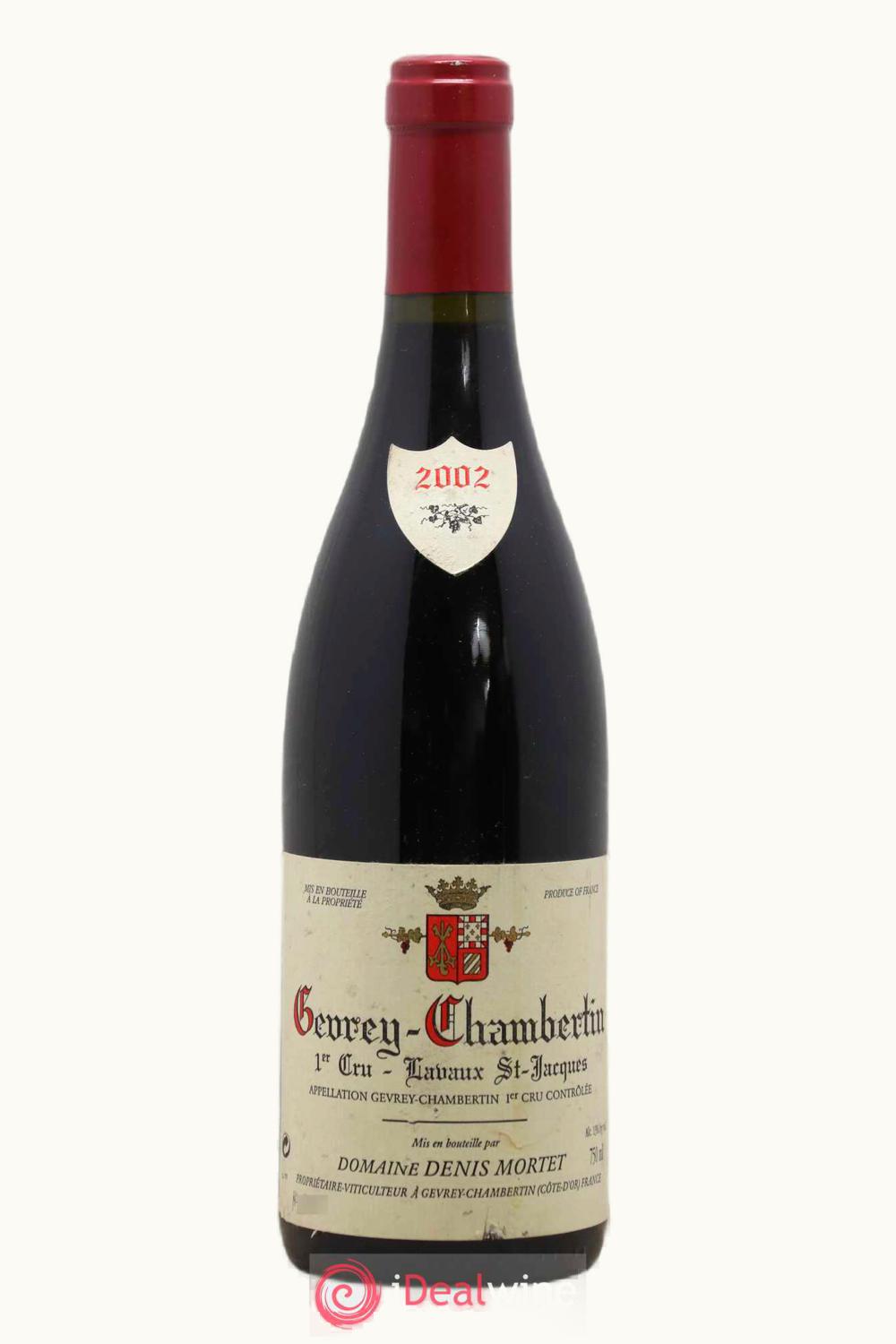 Domaine Denis Mortet Domaine Denis Mortet Lavaut St Jacques Gevrey Chambertin Premier Cru, 2002