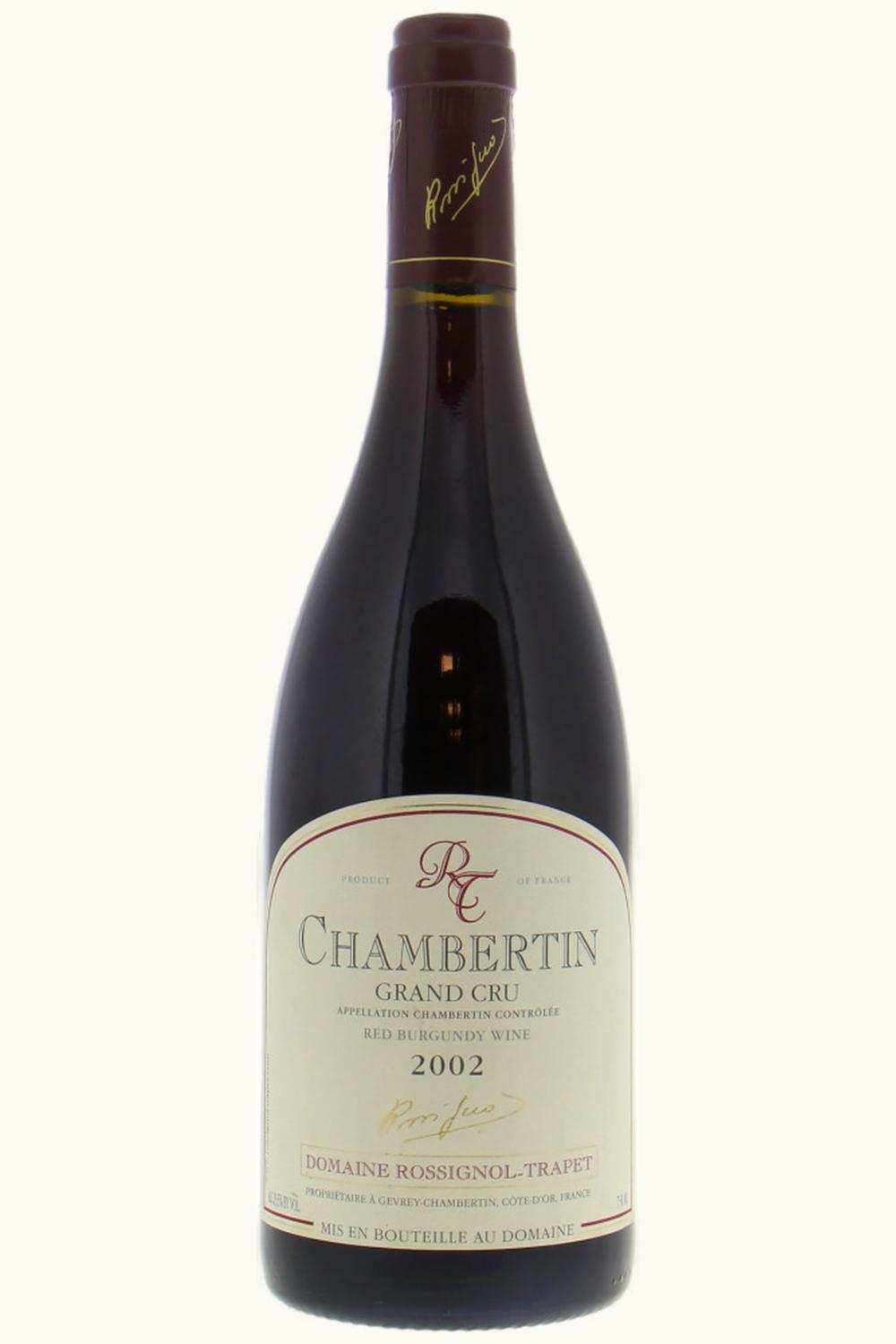 Domaine Rossignol Trappet Domaine Rossignol Trappet Chambertin Grand Cru Le Gevrey, 2002