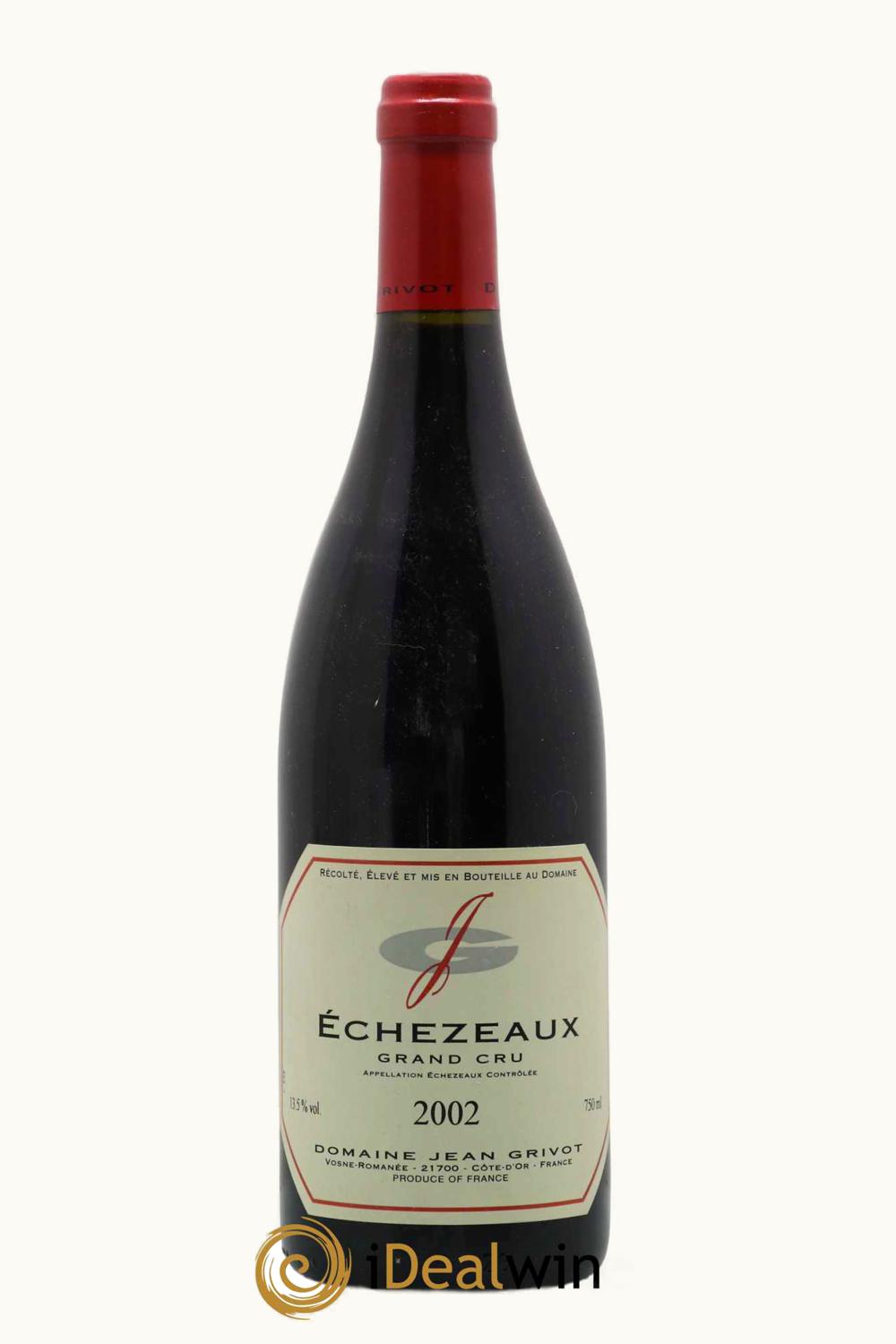 Domaine Jean Grivot Domaine Jean Grivot Grand Cru Echezeaux Flagey, 2002