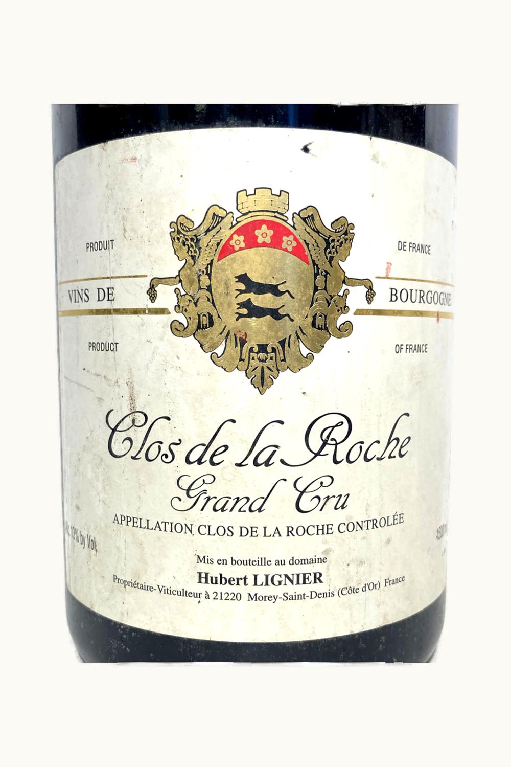 Domaine Hubert Lignier Domaine Hubert Lignier Grand Cru Cote Nuit Clos de la Roche, 2002