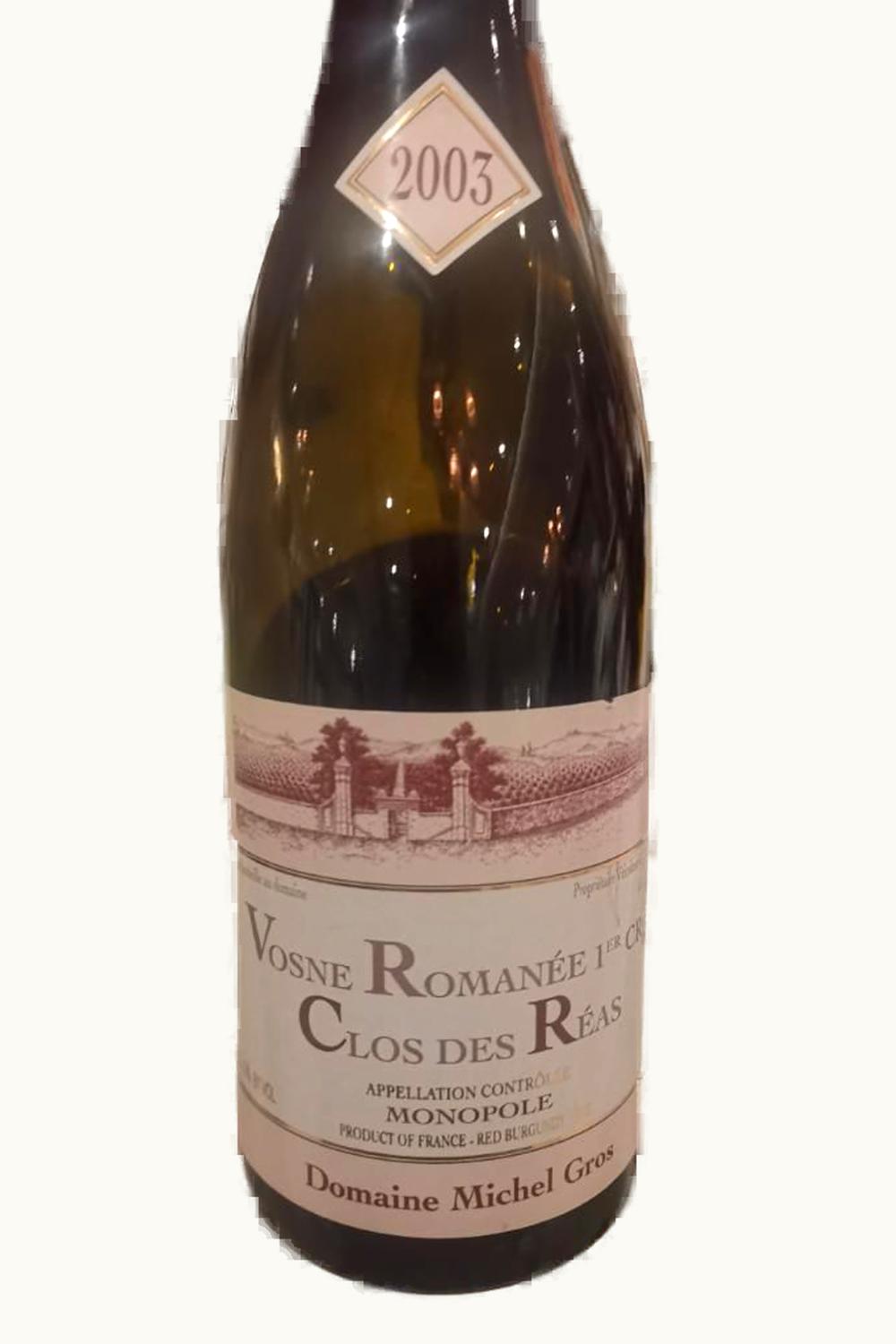 Domaine Michel Gros Domaine Michel Gros Clos de Reas Vosne Romanee Premier Cru, 2002