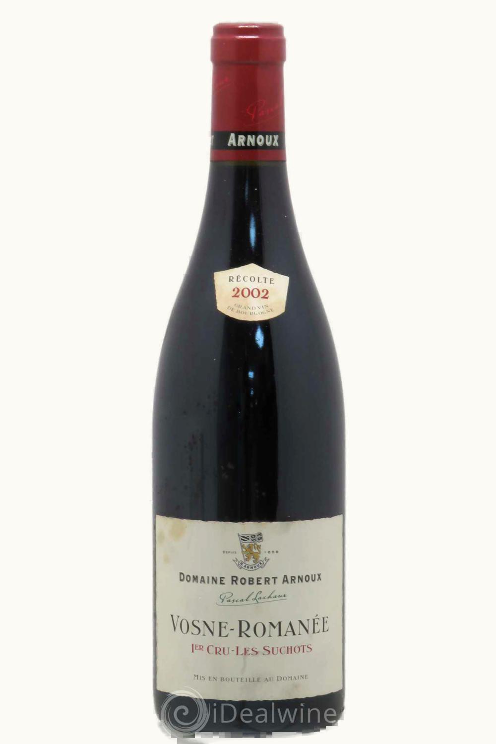 Domaine Arnoux-Lachaux Domaine Arnoux-Lachaux Les Grands Suchots Vosne Romanee Premier Cru, 2002
