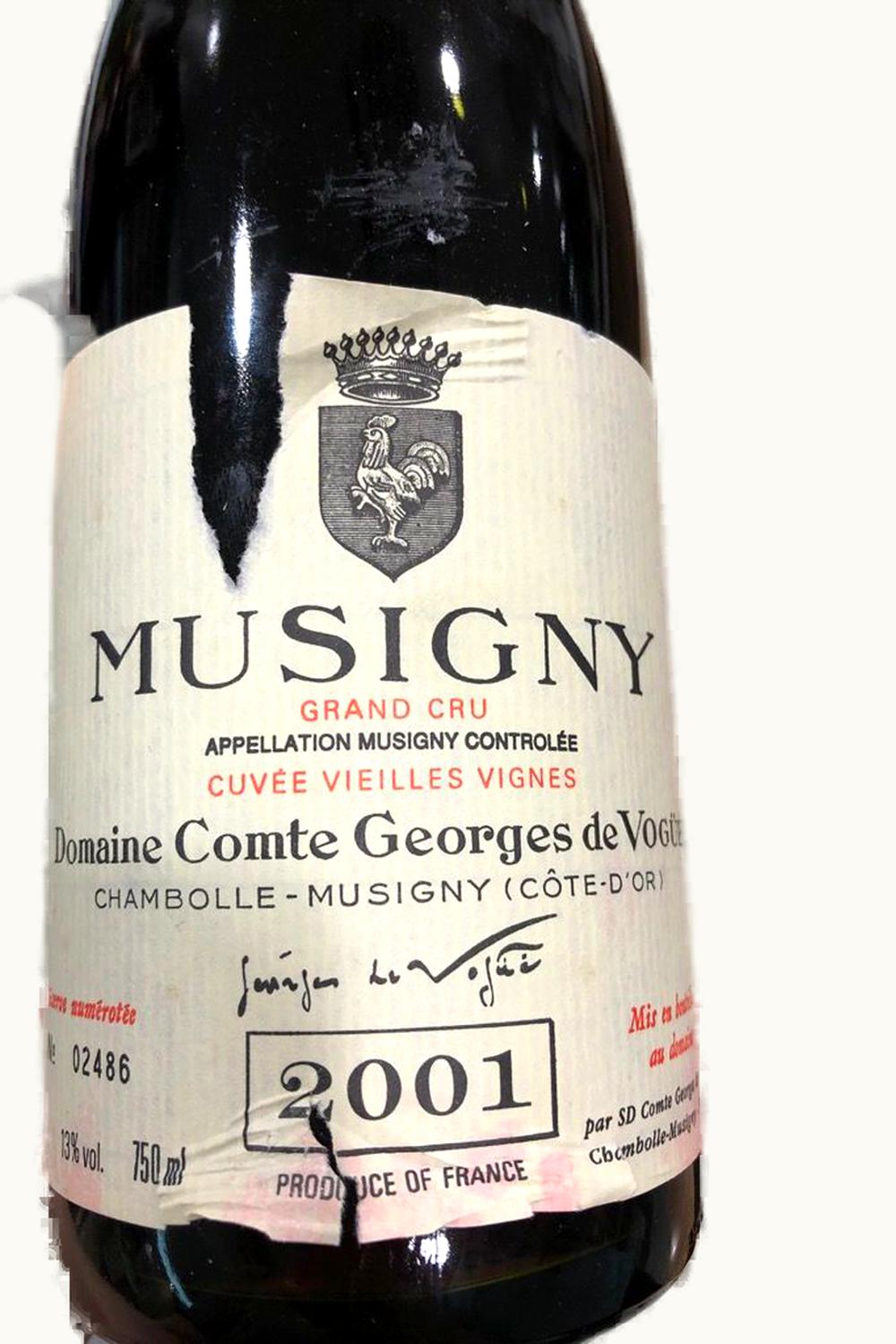 Domaine Comte George de Vogue Domaine Comte George de Vogue Grand Cru Cuvee Vieilles Vigne, 2001