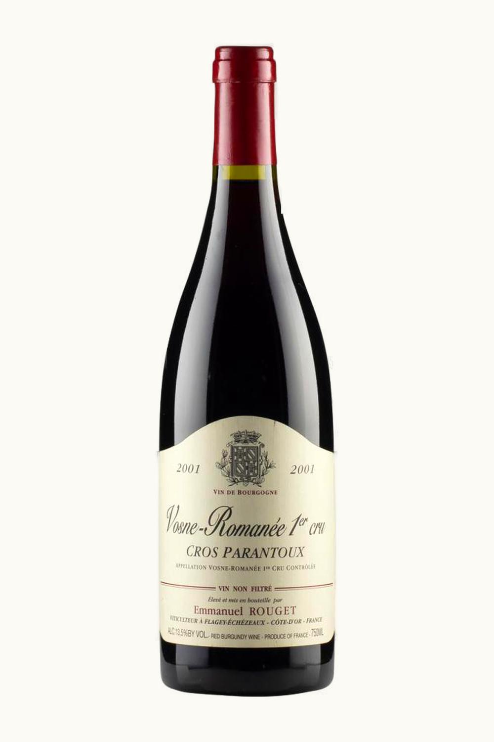 Emmanuel Rouget Emmanuel Rouget Cros Parantoux Vosne Romanee Premier Cru, 2001