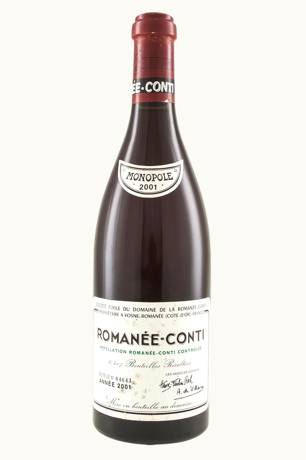 Domaine de la Romanée-Conti Domaine de la Romanée-Conti Grand Cru Cote Nuit Richebourg, 2001