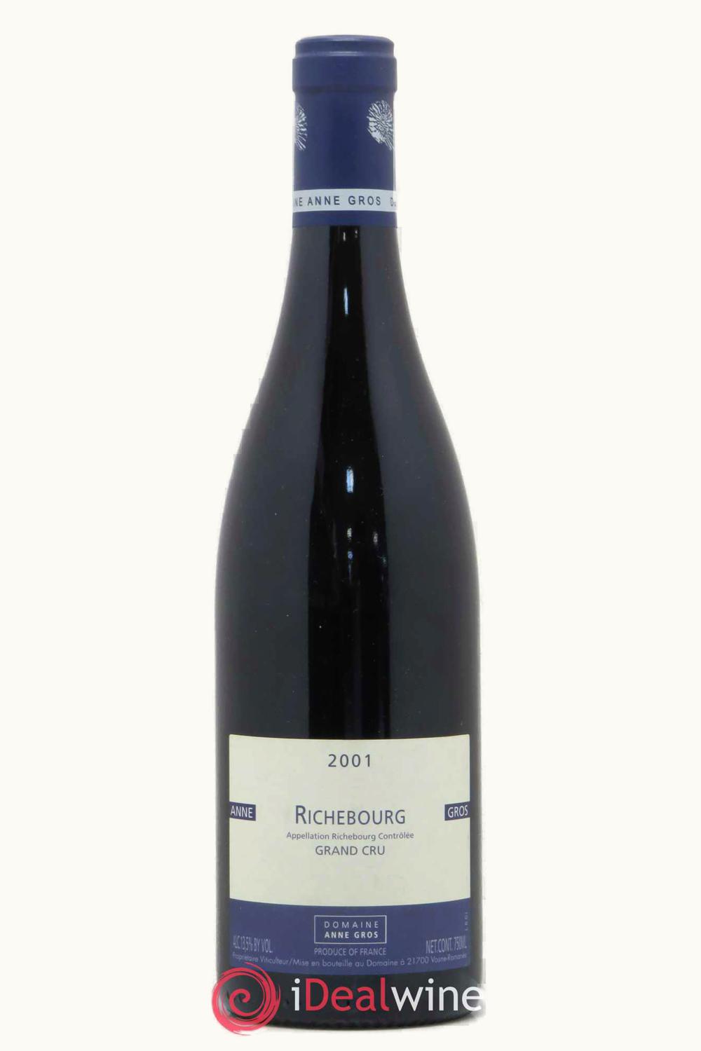 Domaine Anne Gros Domaine Anne Gros Grand Cru Richebourg Vosne Romanee, 2001