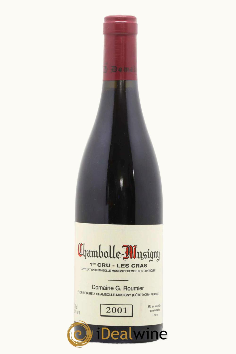 Domaine George Christoph Roumier Domaine George Christoph Roumier Les Cras Chambolle Musigny Premier Cru, 2001