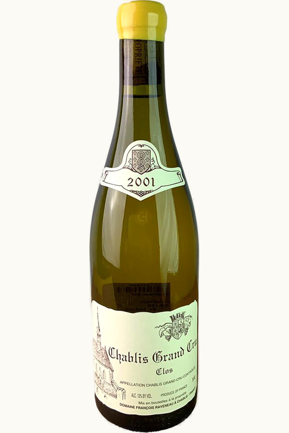 Domaine François Raveneau Domaine Francois Raveneau Les Clos Chablis Grand Cru, 2001
