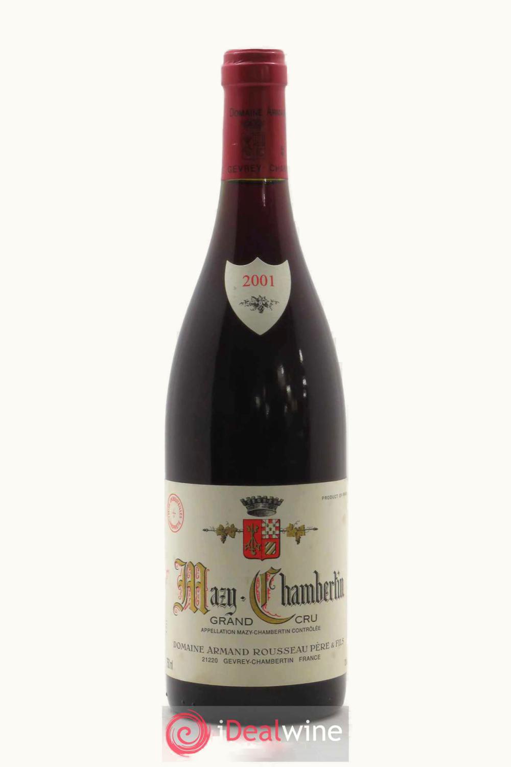 Domaine Armand Rousseau Domaine Armand Rousseau Pere Grand Cru Mazis Chambertin, 2001
