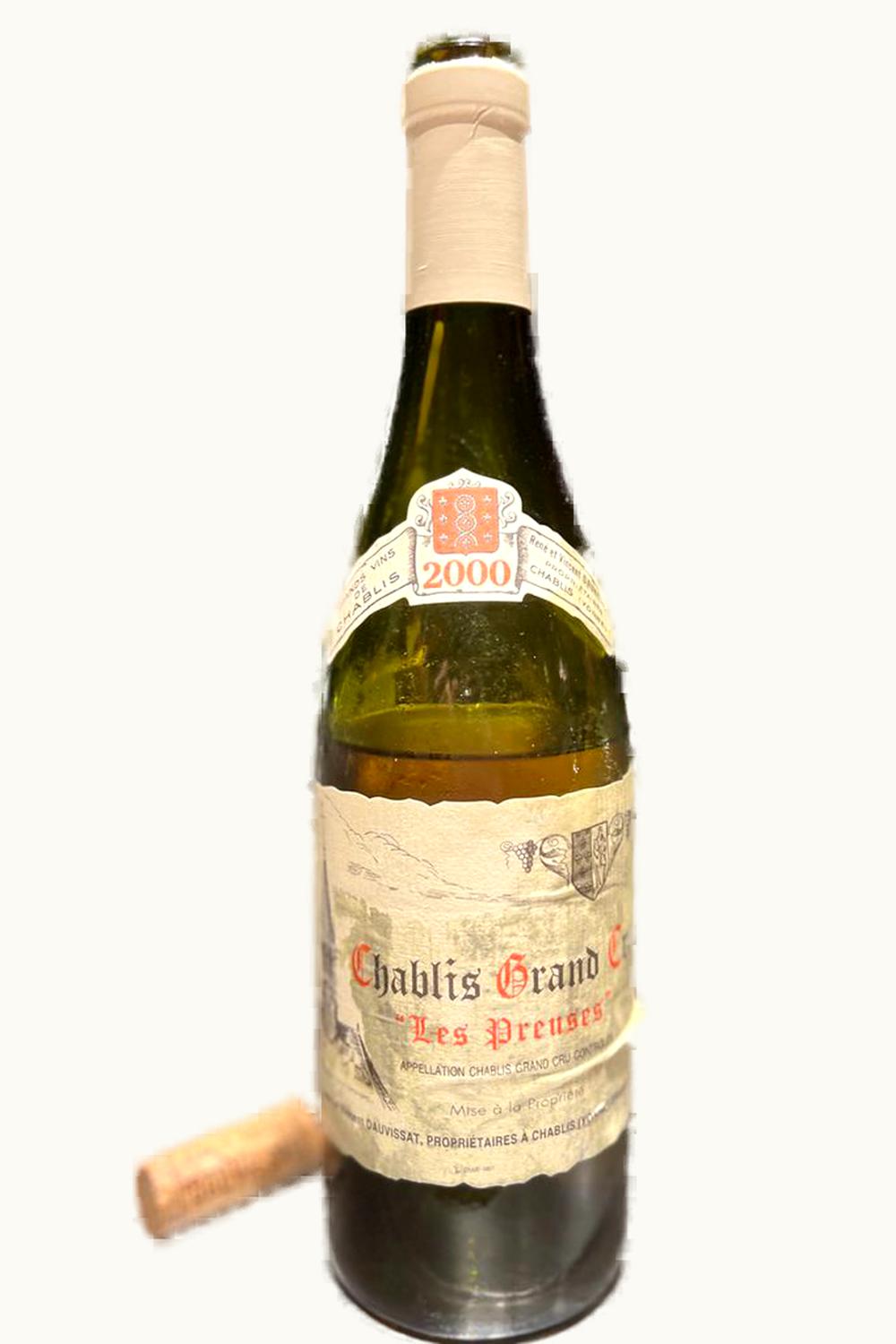 Domaine René & Vincent Dauvissat Domaine René & VIncent Dauvissat Camus Les Preus Chablis Grand Cru, 2000