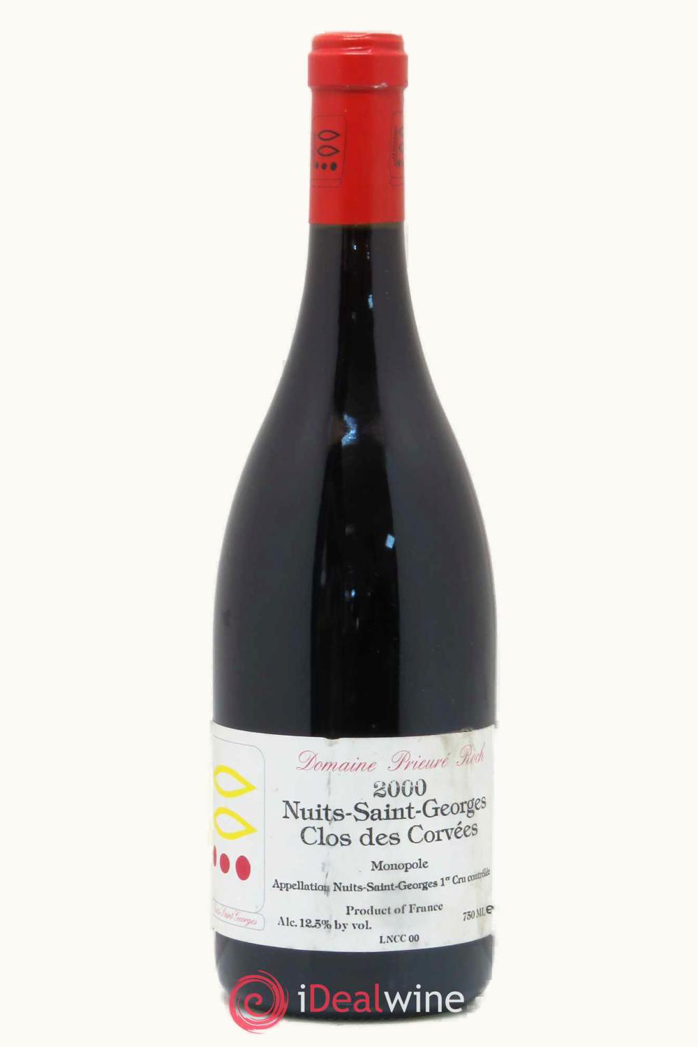 Domaine Prieur Roch Domaine Prieur Roch Le Clos de Corvee Nuit St. George Premier Cru, 2000