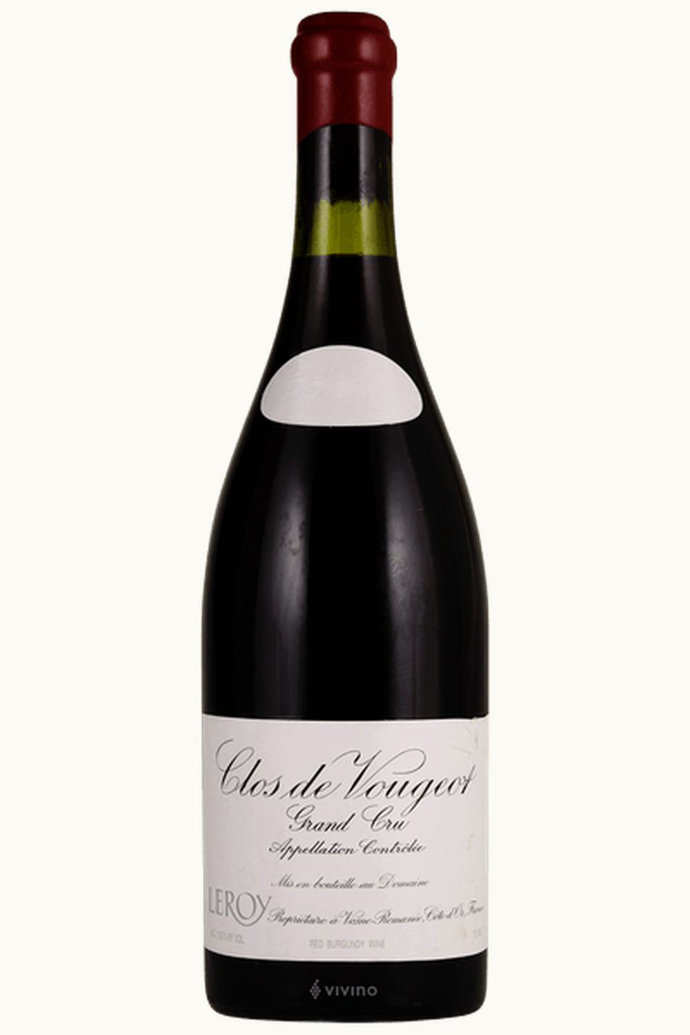 Domaine Leroy Domaine Leroy Grand Cru Clos de Vougeot, 1999