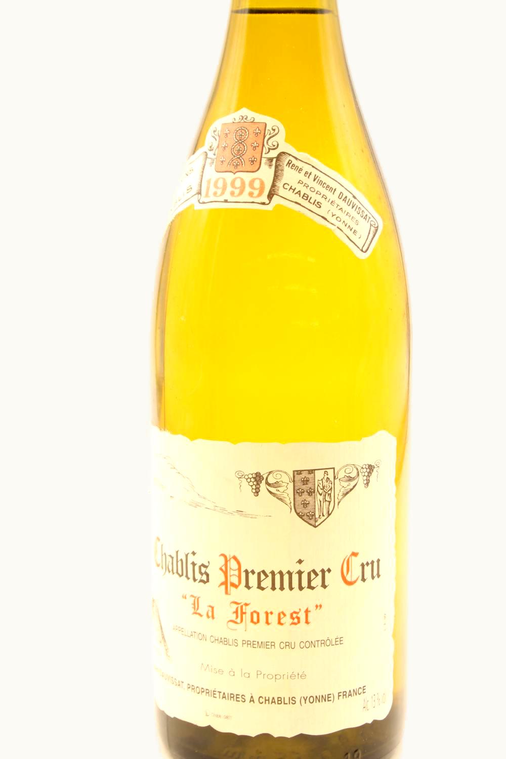 Domaine René & Vincent Dauvissat Domaine René & VIncent Dauvissat Camus La Forest Chablis Premier Cru, 1999