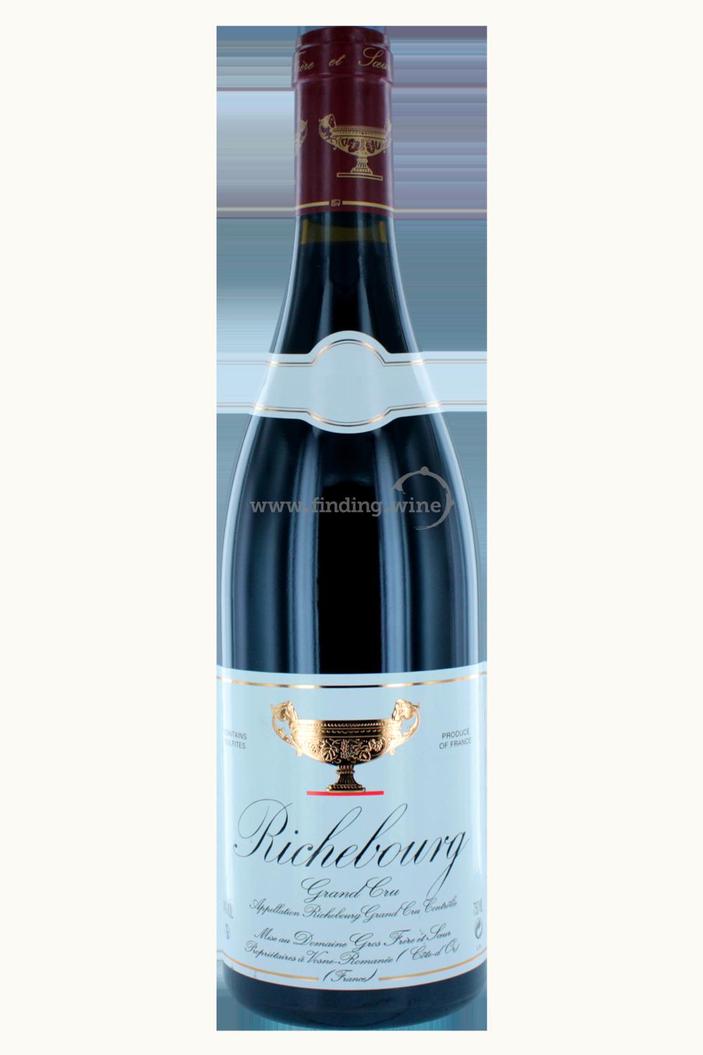 Domaine Gros Frère & Soeurs Domaine Gros Frère & Soeurs Grand Cru Richebourg, 1999