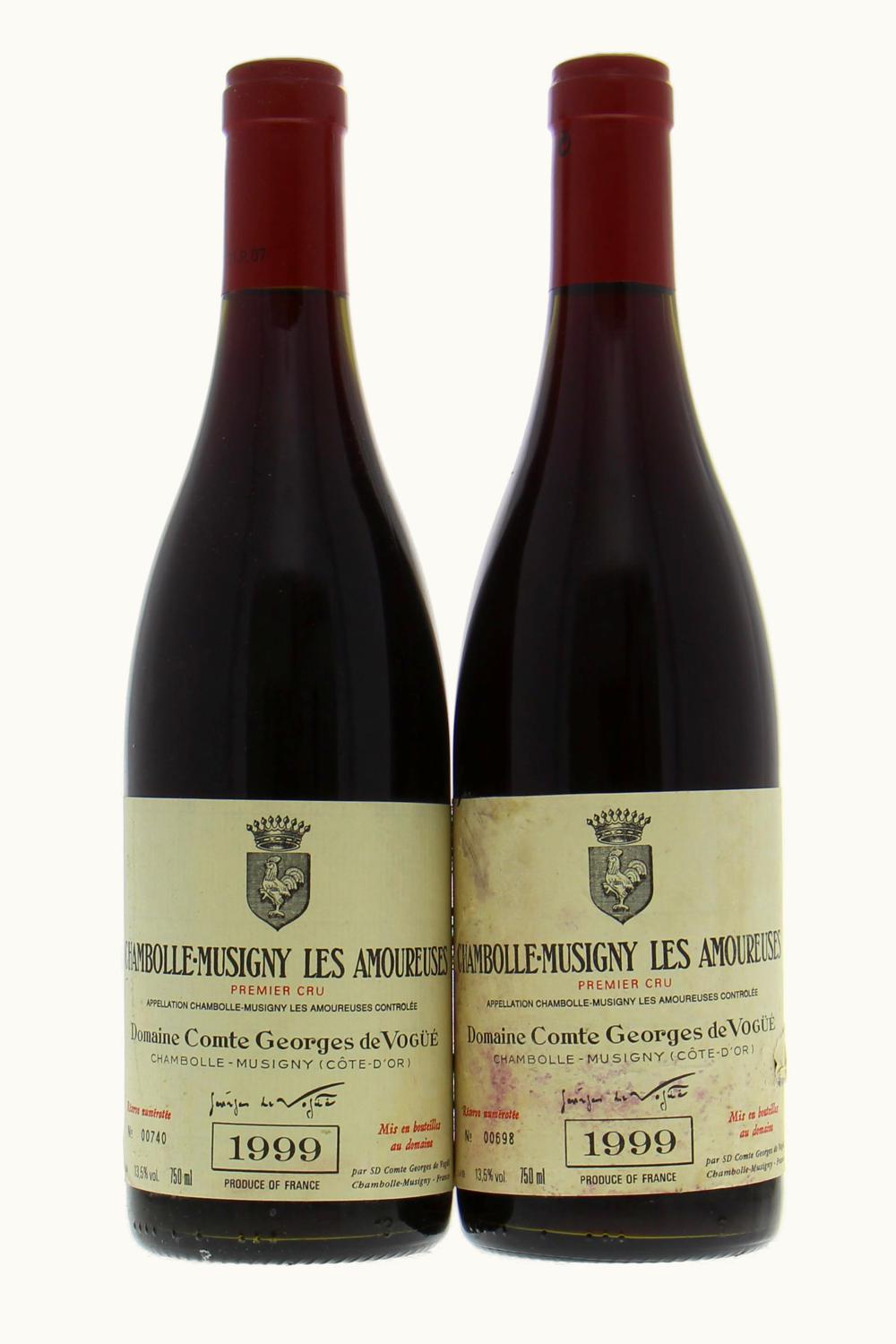 Domaine Comte George de Vogue Domaine Comte George de Vogue Cote de Nuit Chambolle-Musigny Premier Cru, 1999