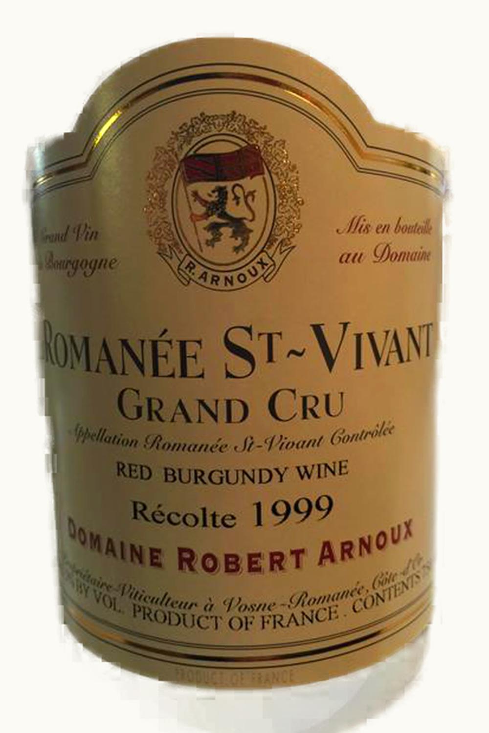 Domaine Arnoux-Lachaux Domaine Arnoux-Lachaux Grand Cru Romanee St. Vivant, 1999