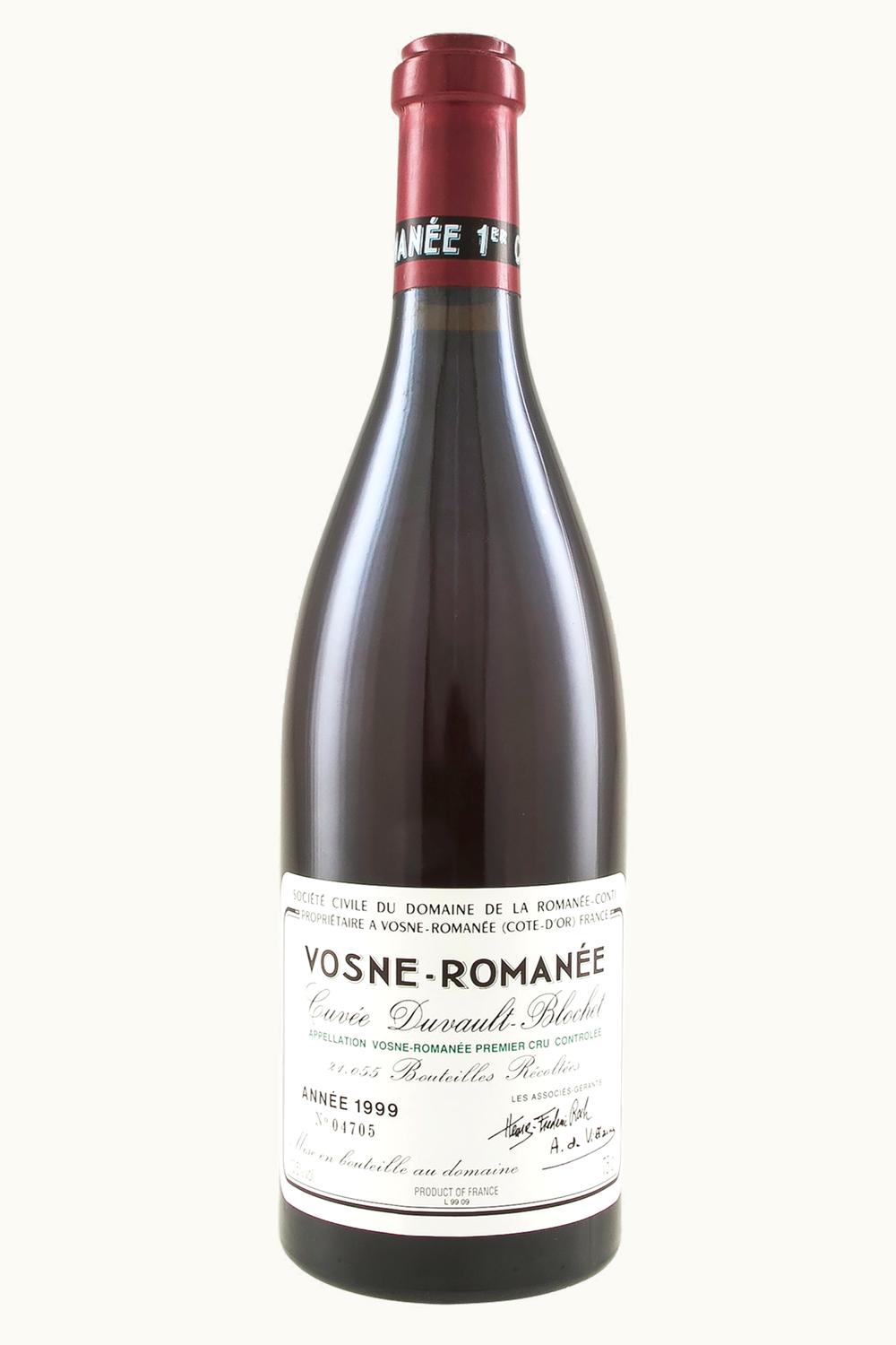 Domaine de la Romanée-Conti Domaine de la Romanée-Conti Cuvee Duvault-Blochet Vosne Premier Cru, 1999