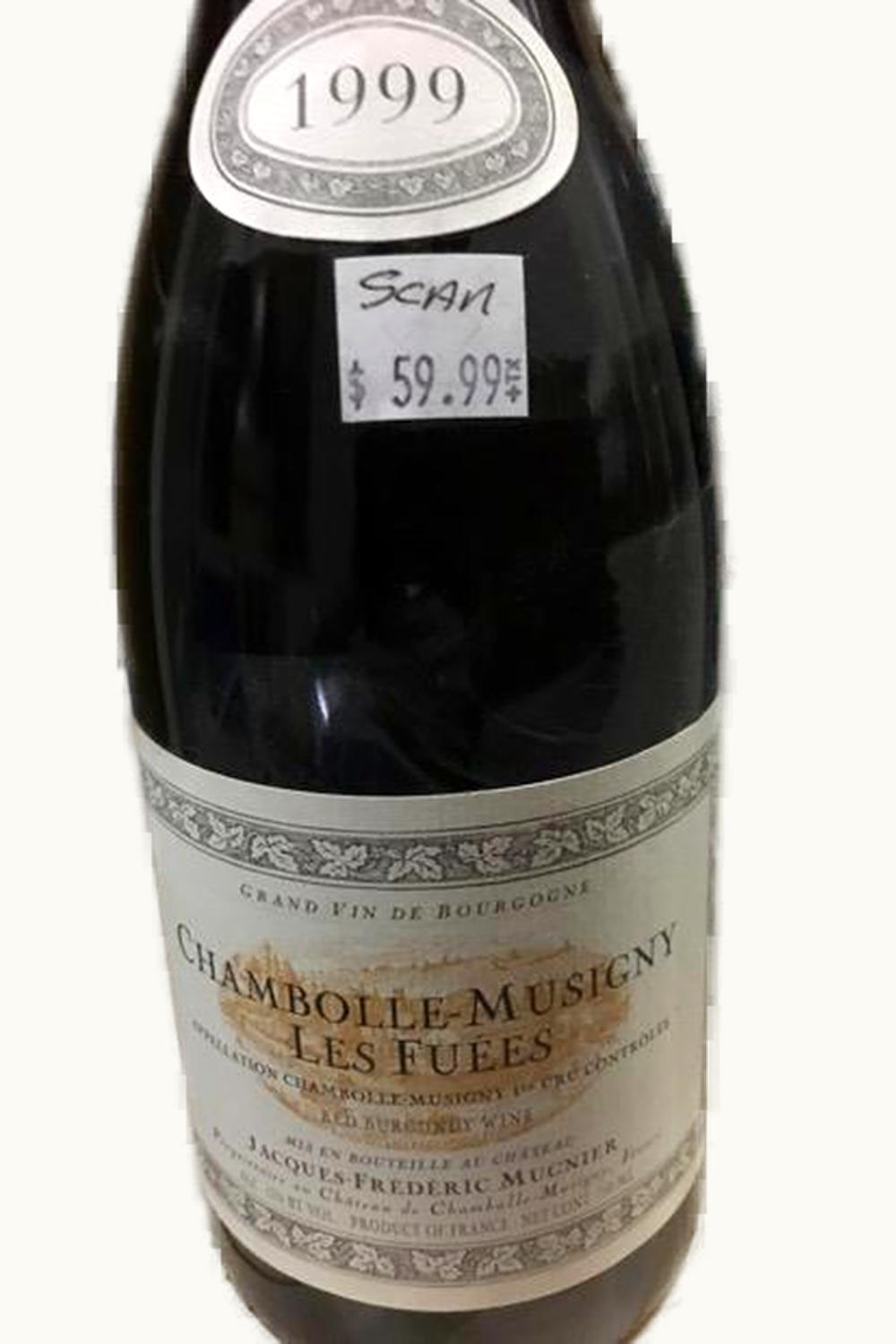 Domaine Jacques-Frédéric Mugnier Domaine Jacques-Frédéric Mugnier Les Fuées Chambolle-Musigny Premier Cru, 1999