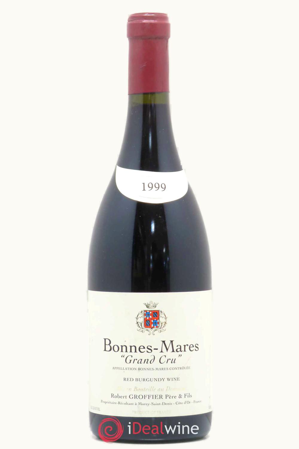Domaine Robert Groffier Domaine Robert Groffier Grand Cru Bonnes Mares Chambolle-Musigny, 1999