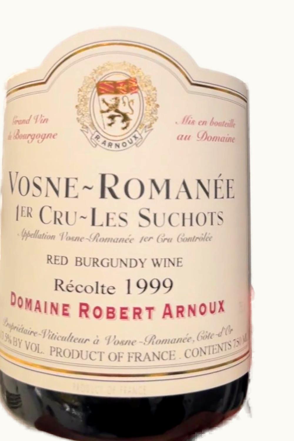 Domaine Arnoux-Lachaux Domaine Arnoux-Lachaux Les Grands Suchots Vosne-Romanee Premier Cru, 1999