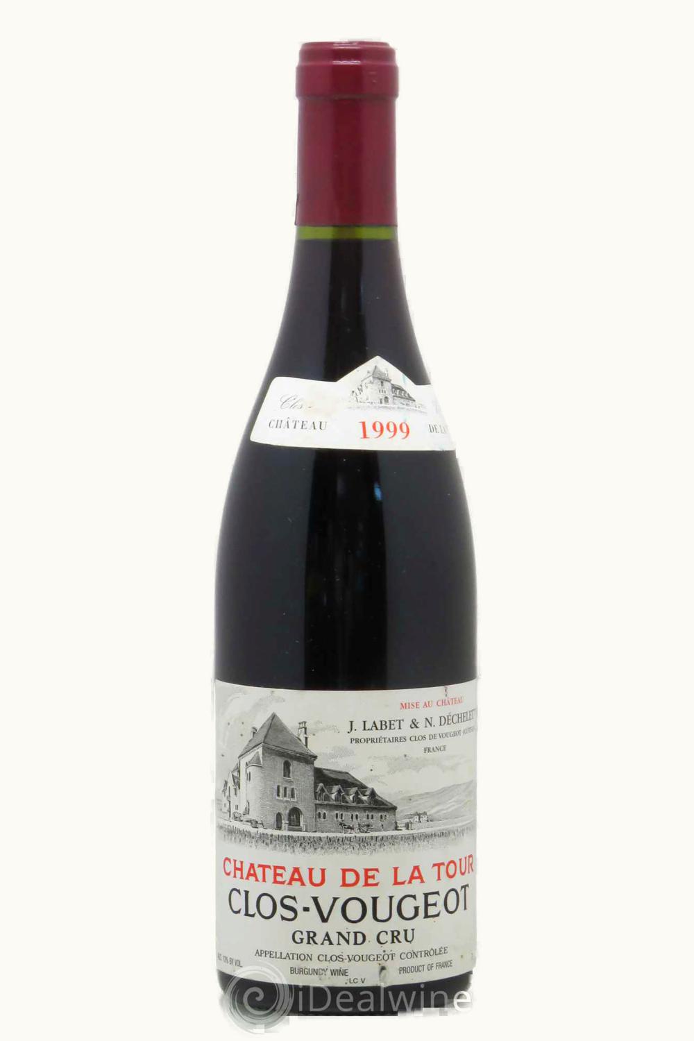 Labet & Dechelette Chateau de La Tour Labet & Dechelette Chateau de La Tour Clos Grand Cru Clos de Vougeot, 1999