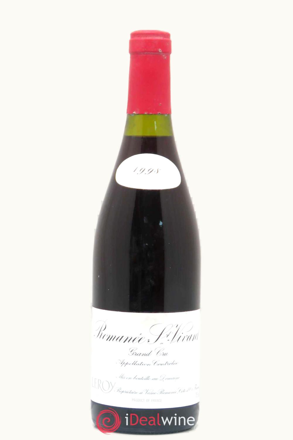 Domaine Leroy Domaine Leroy Grand Cru Romanee-St-Vivant, 1998