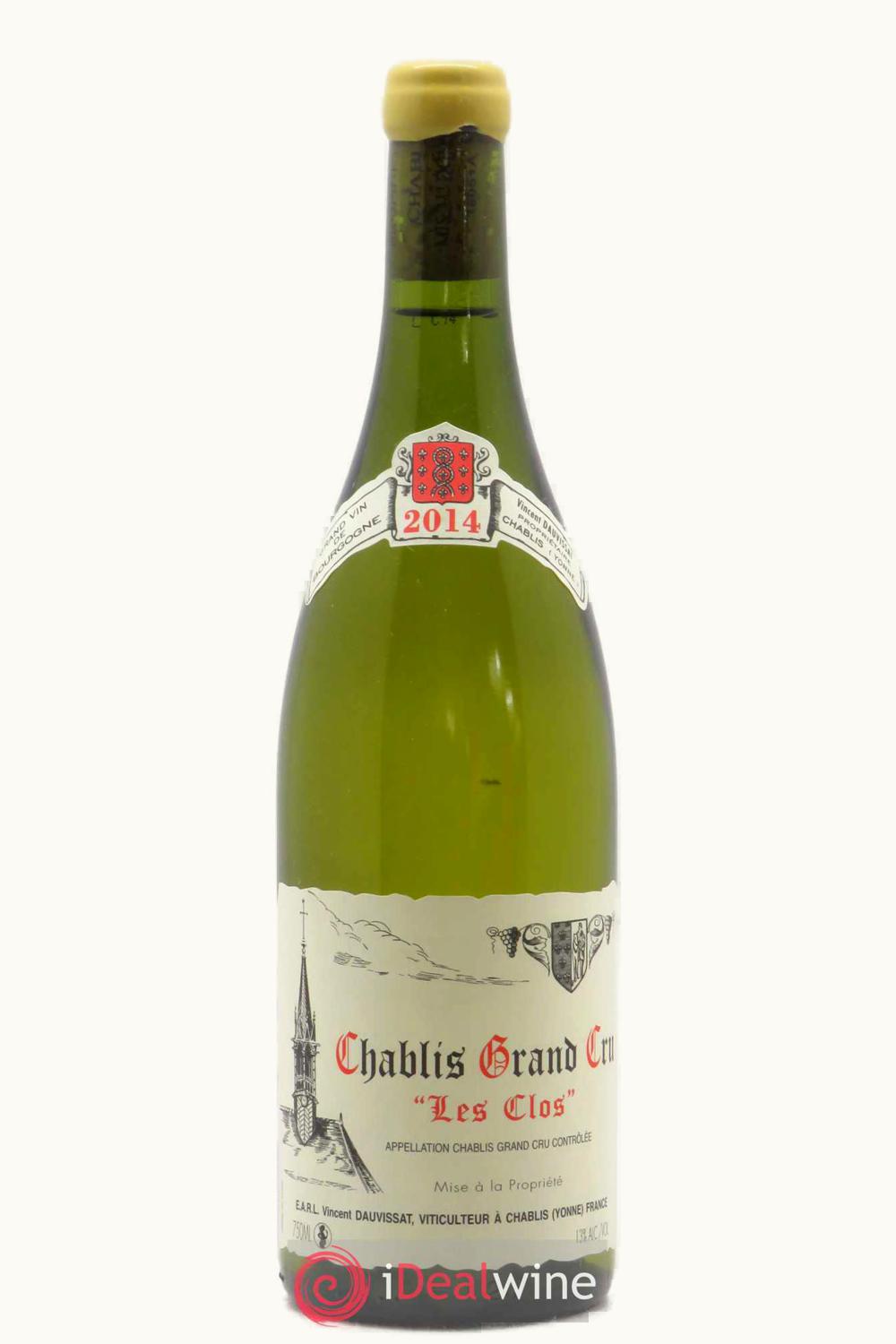 Domaine René & Vincent Dauvissat Domaine René & VIncent Dauvissat Les Clos Chablis Grand Cru, 1998