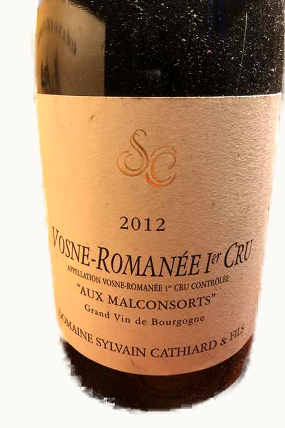 Sylvain Cathiard Sylvain Cathiard Aux Malconsorts Premier Cru, 1998